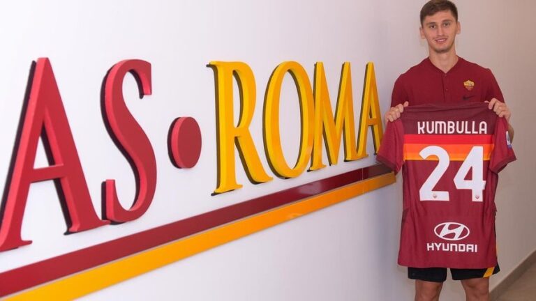 Marash Kumbulla tiene contrato hasta 2027 con la AS Roma