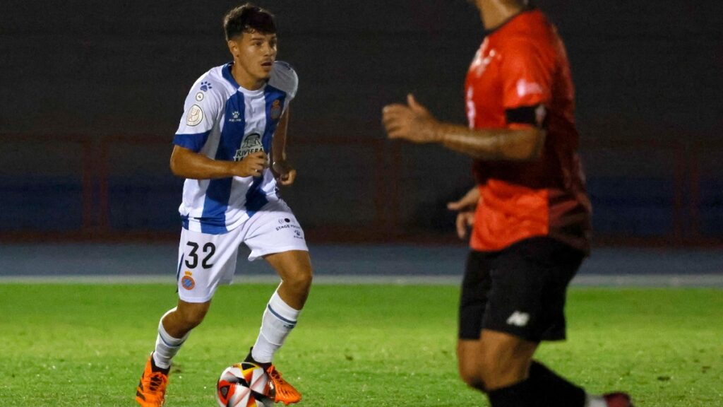 Marc Jurado se estrenó con el Espanyol en la Copa del Rey