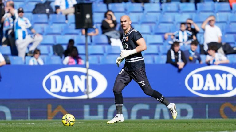 Marko Dmitrovic, en el Espanyol - RC Celta de Vigo
