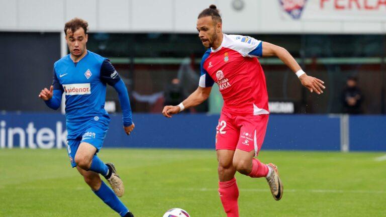 Martin Braithwaite, en el último encuentro del Espanyol