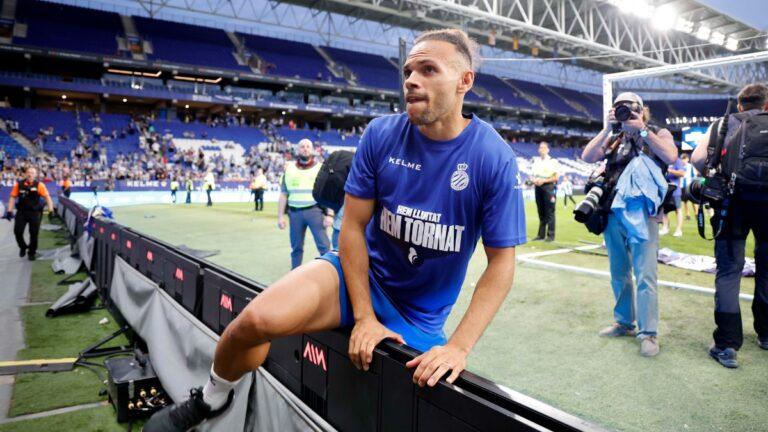 La continuidad de Martin Braithwaite en el Espanyol, en el aire