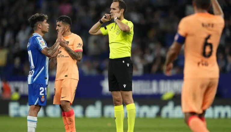 Mario Melero López, en el Espanyol - Real Sociedad