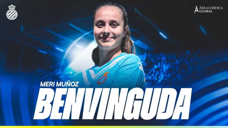Meri Muñoz será competencia de Romy Salvador en la portería del Espanyol Femenino