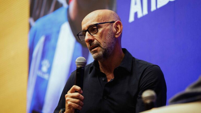Monchi, en el RCDE Stadium