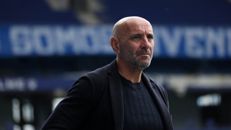 Monchi, en el RCDE Stadium a su llegada al Espanyol