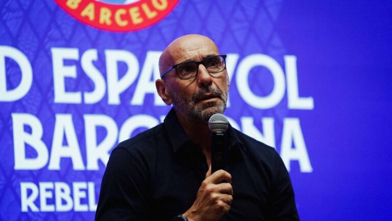 Monchi, en el RCDE Stadium dos días después de cerrar el mercado de fichajes