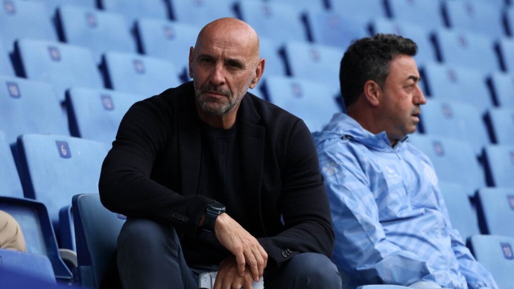 Monchi, en sus primeros días en el Espanyol