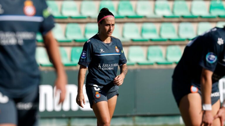 Natalia Montilla tuvo minutos en el Betis Féminas - Espanyol Femenino