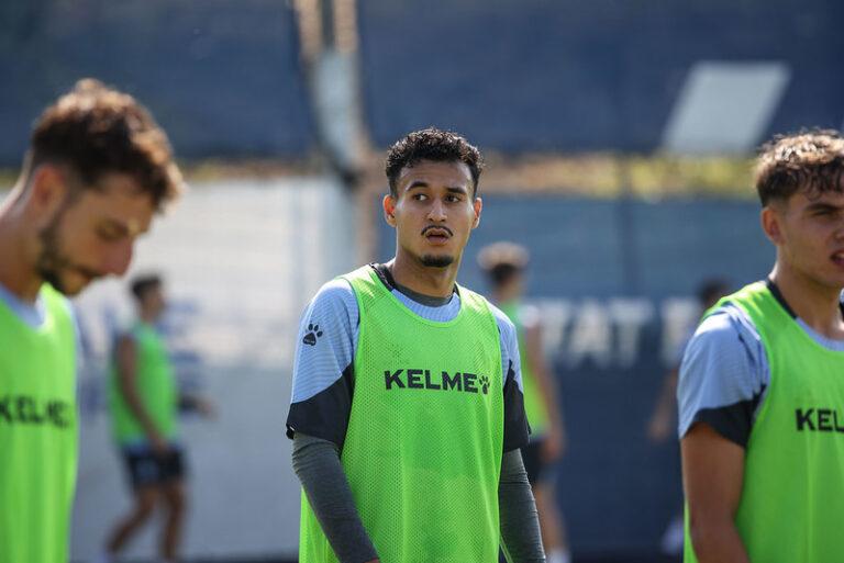 Omar se ha incorporado a los entrenamientos tras ganara la Copa África sub-23.