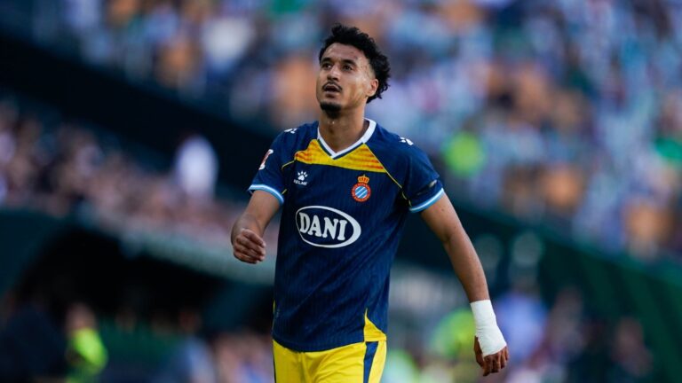 Omar El Hilali, en El Estadio de La Cartuja