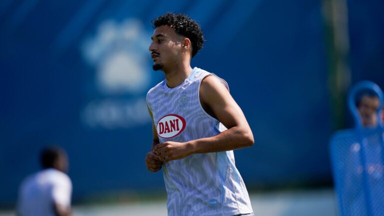 Omar El Hilali prepara un partido de LaLiga de final de temporada