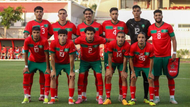 Omar El Hilali forma en el equipo titular de Marruecos sub-23