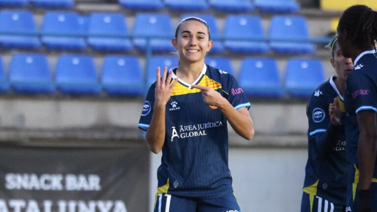 Ona Baradad puso el empate en el FC Badalona Women 1-1 Espanyol Femenino