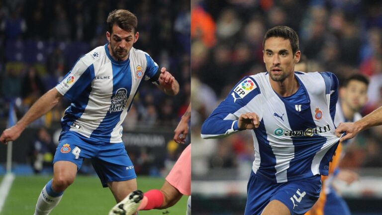 La21 confirma a los entrenadores del fútbol base masculino Víctor Sánchez y Raúl Rodríguez, en un partido como jugadores del Espanyol