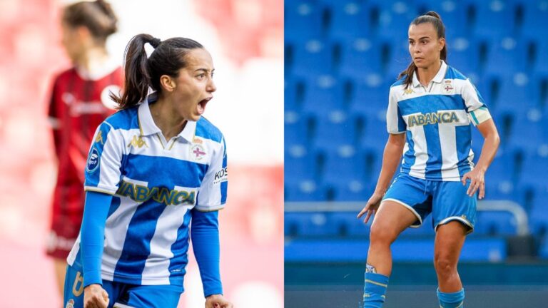 Paula Gutiérrez y Raquel García reforzarán al Espanyol Femenino Paula Gutierrez y Raquel García, en un partido con el Deportivo Femenino