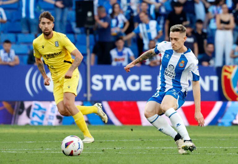 Pol Lozano volvió a tener minutos contra el CF Cartagena