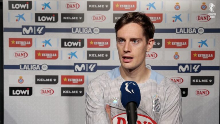 Pol Lozano: «Hasta que esto no se acabe no pararemos» Pol Lozano habla después de ganar al Athletic Club de Bilbao