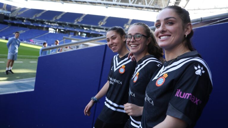Las porteras del Espanyol Femenino son Paula Coba, Meri Muñoz y Romy Salvador