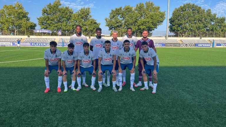 El Espanyol B salió con caras nuevas en el primer amistoso ante el CF Vilanova i la Geltrú