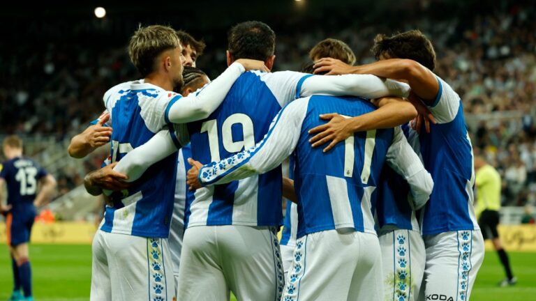 Kike García anotó el gol del empate ante el Newcastle United