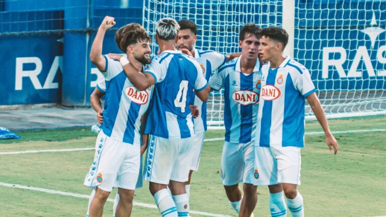 El Espanyol B ganó por 4-3 al CE Europa en el cuarto amistoso de la pretemporada