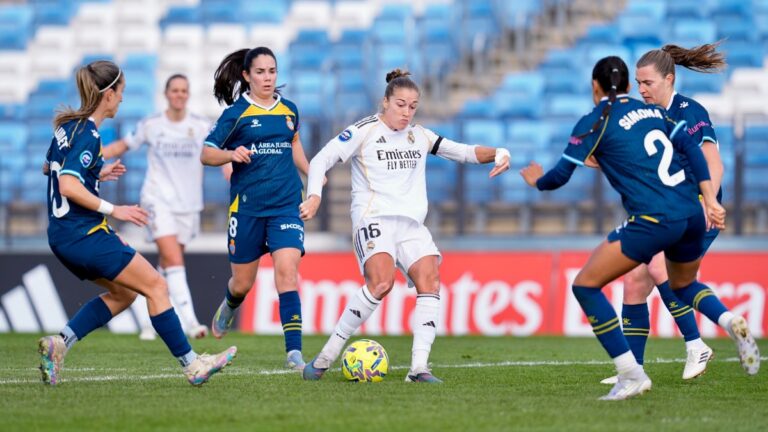 El Espanyol Femenino cayó por 3-0 ante el Real Madrid Femenino en Valdebebas