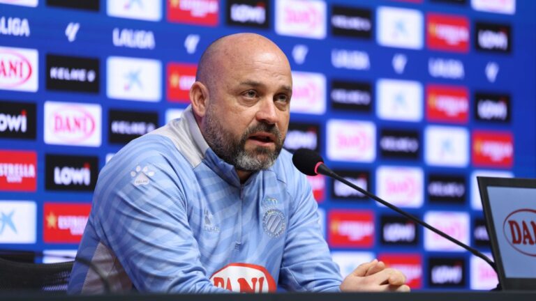 Manolo González confía en ganar al RC Celta de Vigo en el RCDE Stadium