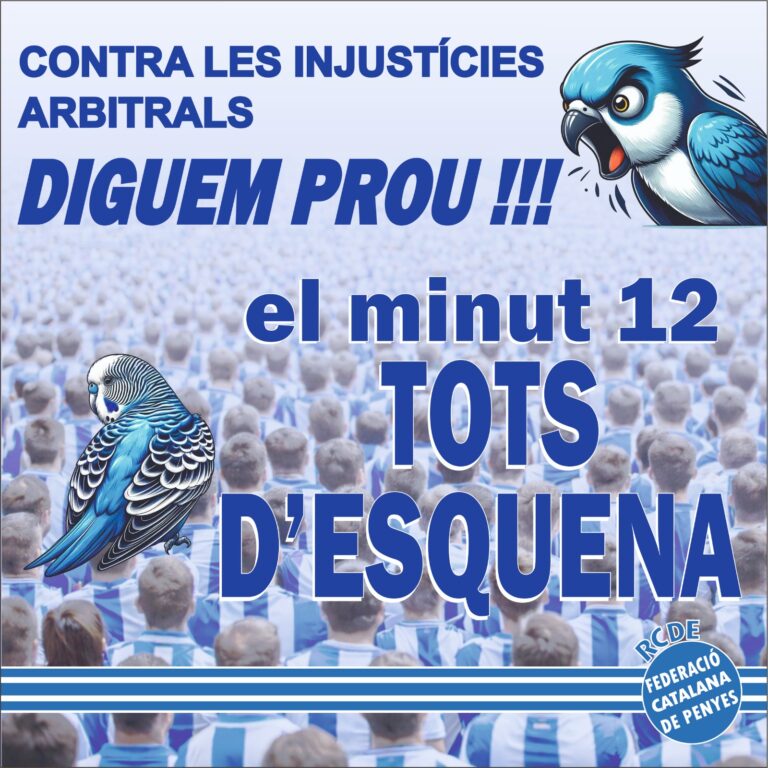 La FCPE promueve una protesta en el minuto 12 en el partido contra el Alavés FCPE
