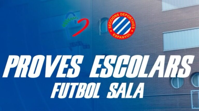 SD Espanyol de Futsal hace pruebas escolares antes de la vuelta a las clases