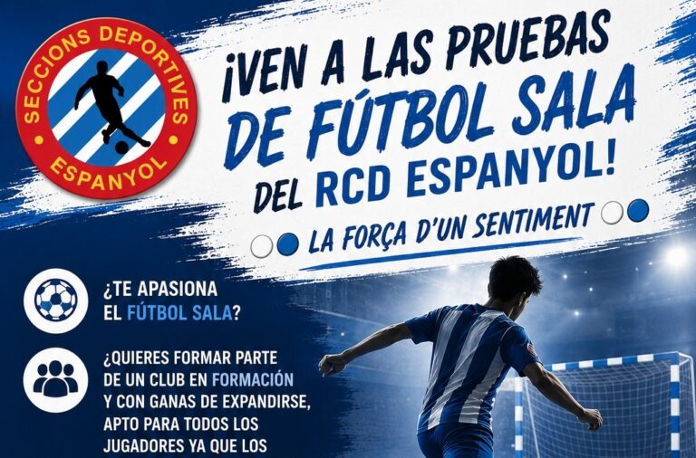 SD Espanyol anuncia una jornada de puertas abiertas