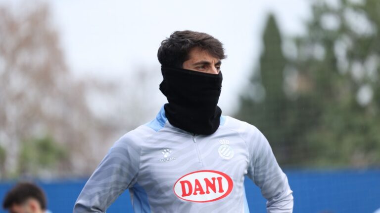 Ramon Terrats quiere llegar al derbi Ramon Terrats ya entrena con el Espanyol