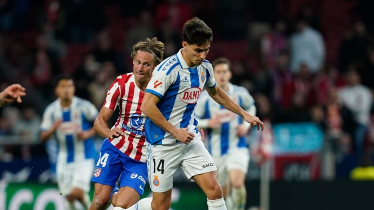 Ramon Terrats: «El ansia de querer remontar te lleva a hacer errores» Ramon Terrats tuvo minutos en el Atlético de Madrid 4-2 Espanyol
