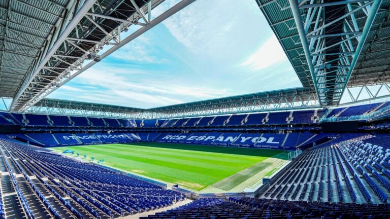 Vistas del RCDE Stadium en un día sin partido