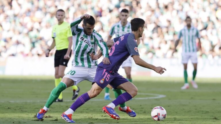 El Espanyol no pudo contener al Real Betis pese a su buen partido