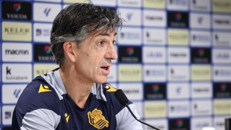 Imanol Alguacil introducirá una novedad en la convocatoria de la Real Sociedad para el duelo ante el Espanyol