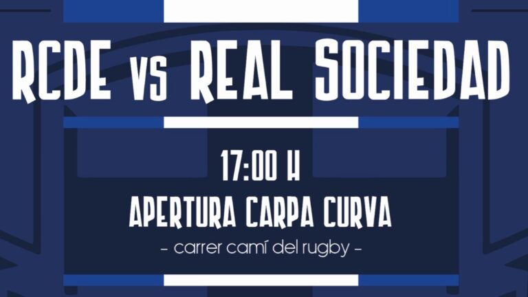 La Curva RCDE quiere despedir la temporada con una fiesta en el Espanyol - Real Sociedad