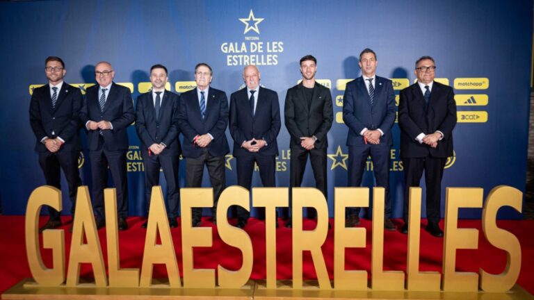 El Espanyol estuvo bien representado en la Antiga Fàbrica Damm en la Gala Estrelles