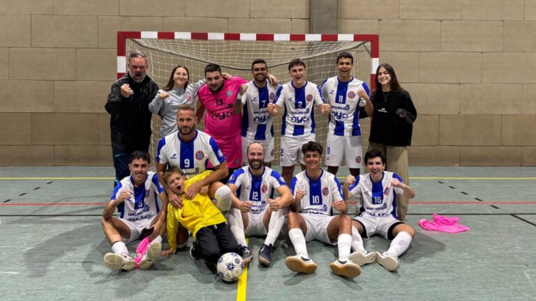 El Senior C del Futsal SD Espanyol gana 6-4 al Pla de Llobregat B