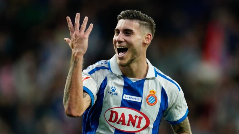 Roberto Fernández abrió la lata en el Espanyol - Rayo Vallecano