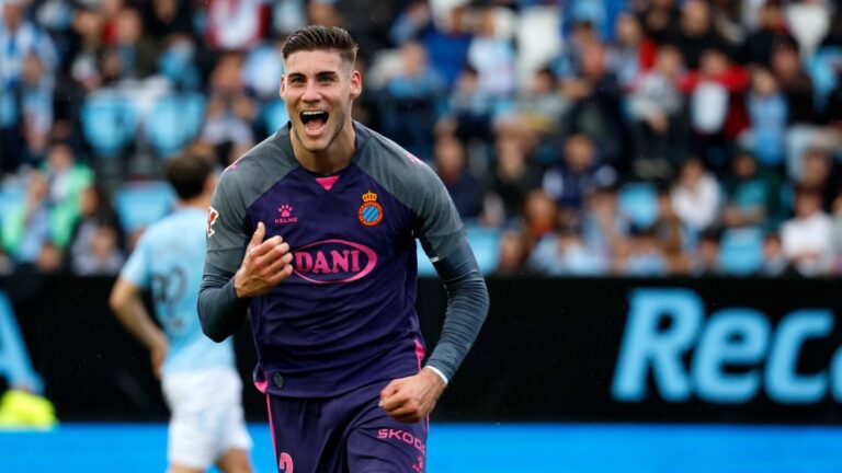 Roberto Fernández fue el bigoleador en el RC Celta de Vigo - Espanyol
