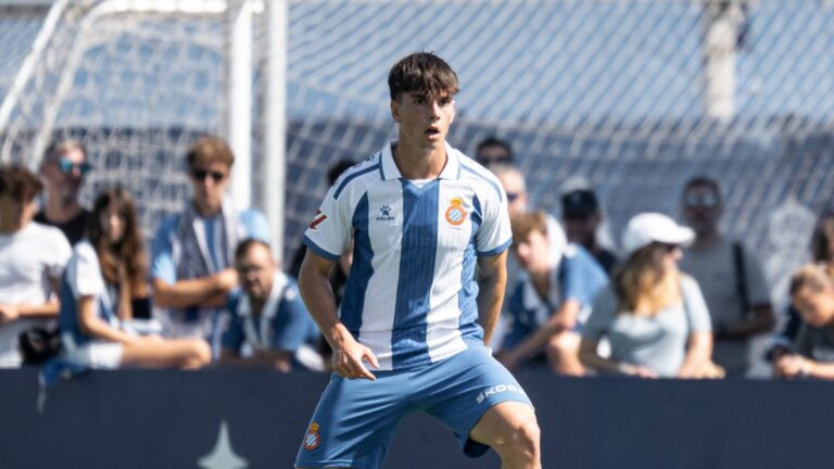 Roger Hinojo fue titular en el amistoso entre el Espanyol - Southampton