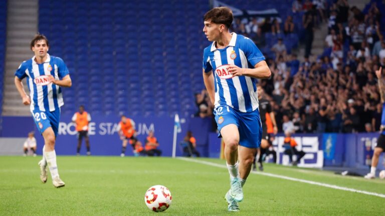 Roger Hinojo, pieza clave en el Espanyol B