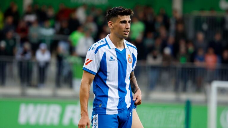 Rubén Sánchez tuvo minutos en el VfL Wolfsburgo - Espanyol