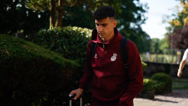 Rubén Sánchez, en Inglaterra con el Espanyol