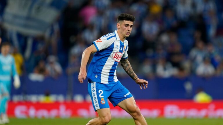 Rubén Sánchez, en el Espanyol - Real Sociedad