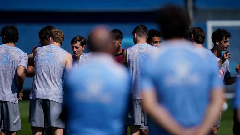El Espanyol prepara en la CE Dani Jarque el partido ante la Real Sociedad