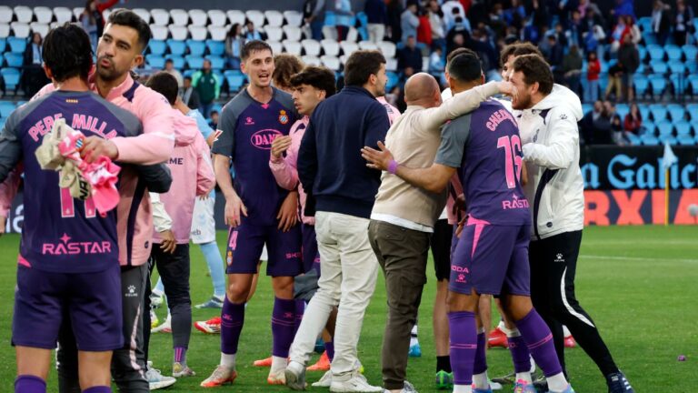 El Espanyol venció 0-2 en Balaídos