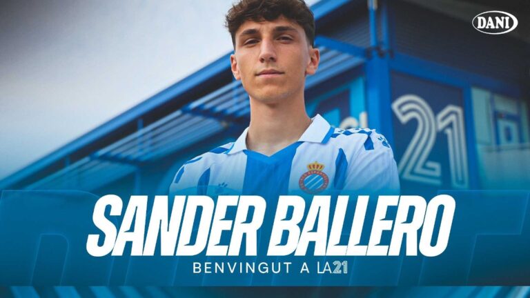 Sander Ballero refuerza el Espanyol B de Raúl Jardiel