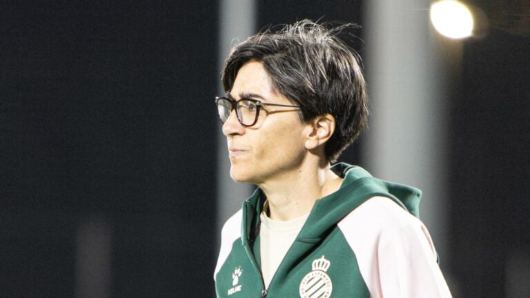 Sara Monforte, en el Espanyol Femenino - Real Madrid