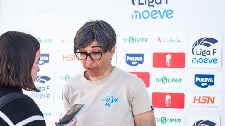Sara Monforte, después de caer por 2-0 ante el Granada CF en zona mixta